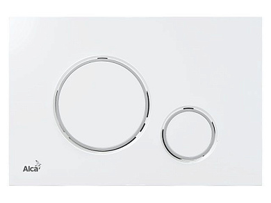 Кнопка для инсталляции, белая, Alcaplast M770