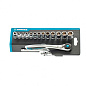 Набор головок 36 пр. 1/4'' CrV Gross 14142