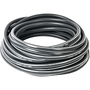 Шланг поливочный армированный четырёхслойный Deli GS EDL8072-15, 1/2", ПВХ, 15 м, серый