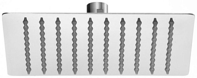 Душевая лейка 20х20 см, "тропический душ", нержавеющая сталь, хром Ledeme L15-1