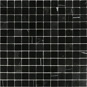 Мозаика MONTE Negro POL 23х23 мм, MosaicStory MS-436