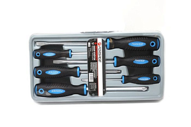 Набор отверток магнитных ''Profi'' S2 6 пр. Forsage F-2068