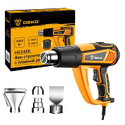 Фен строительный (термовоздуходувка) HG2450 2450 Вт DEKO 063-4335