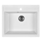Мойка кухонная из мраморной крошки, white, Wisent W600-28