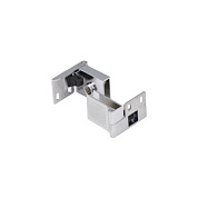 Петля д/стекла непроходная левая+правая хром AKS 44743