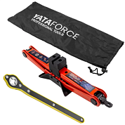 Домкрат механический ''ромб'' 2 т, 115-400 мм YATAFORCE YF-10152A