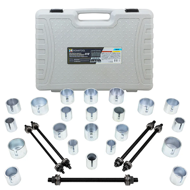 Набор инструментов для замены сайлентблоков, втулок и подшипников 27 пр SIGMATOOL Sigmatool-933T2