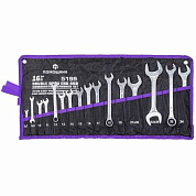 Набор ключей комбинированных и рожковых 16 пр., 6х7,-32х36 мм Помощник 5199