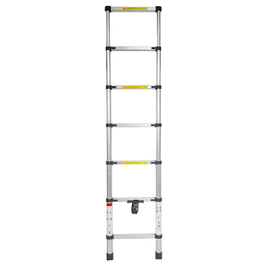 Лестница телескопическая алюм. бытовая 2.0 м, 7 ступ. Forsage F-UP200