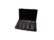 Набор для восстановления резьбы 130шт M5,M6,M8,M10,M12 Toptul