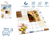 Клеенка столовая, нетканая основа с ПВХ покр., коллекция "DECO", 140х110 см., PERFECTO LINEA 11-165288