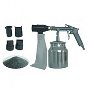 Пескоструйный пистолет с пылесборником + насадки H-D HD-1052