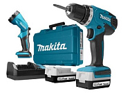 Дрель-шуруповерт аккумуляторная DF347DWLE (DF 347 DWLE) MAKITA