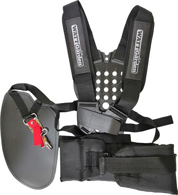 Ремень ранцевый двухплечевой пластиковый каркас для триммеров, WATT WB-2