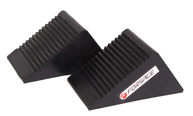 Башмак противооткатный резиновый 130х80х65 мм, к-т 2 шт Forsage F-TRF3301