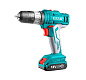 Дрель-шуруповерт аккумуляторная ударная TOTAL TIDLI1222