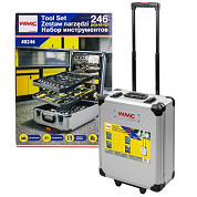 Набор инструментов в алюминиевом кейсе 246 пр. WMC TOOLS WMC-40246