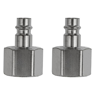 Ниппель универсальный быстросъемный (''папа''), внутренняя резьба 1/2, 2 шт, Stels 57068