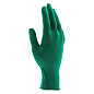 Перчатки Нейлон, ПВХ точка, 13 класс, цвет изумрудный, L Россия 67828