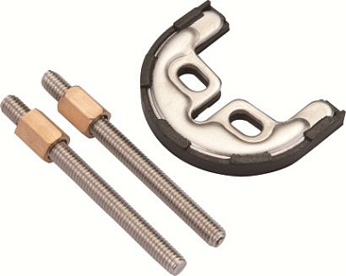 Крепление смесителя М6 2 шпильки, комплект Ledeme LH102