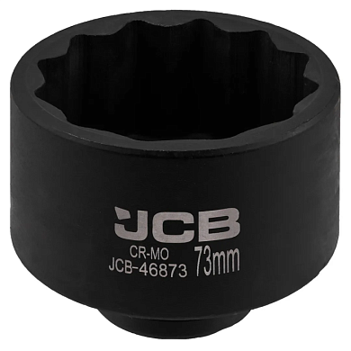 Головка ударная 3/4'' 73 мм 12-гр JCB JCB-46873