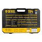 Набор инструментов 1/4"&1/2", CrV, S2, 194 пр Denzel 15806