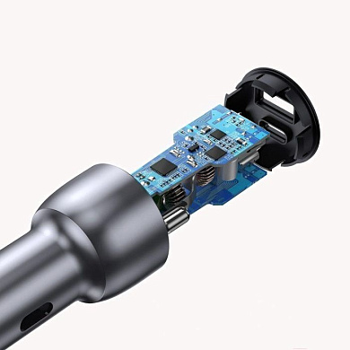 Автомобильное зарядное устройство Ugreen CD213-60980 Gray (60980)