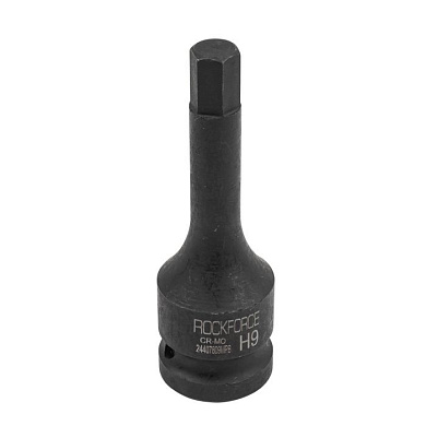 Головка-бита ударная HEX (6-гр) H9 1/2" RockForce RF-24407809MPB