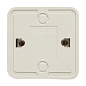 Розетка 1-мест, 10А б/з бел, с защ, штор, Рим EKF PROxima ENR10-022-100