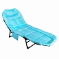 Шезлонг складной, голубой ISMA ISMA-FG-HY-8008LB