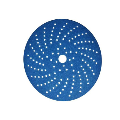 Круг шлифовальный Ø150 мм мультипылеотвод P120 (цирконий на пленке) Horex GTA211F120