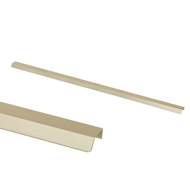 Ручка меб. накладная алюм. GEOS 960/1000 брашированное золото, AKS 112933