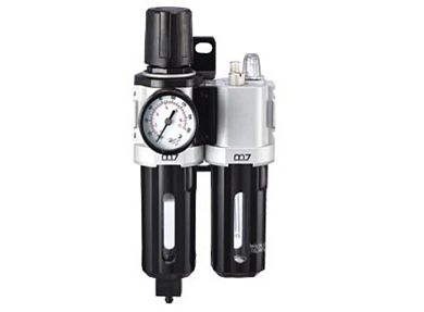 Блок подготовки воздуха, фильтр тонкой очистки, регулятор, маслодобавитель 1/4'', 1100 л/мин M7 SV-2230(AM)