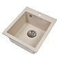 Мойка кухонная из мраморной крошки, cream, Wisent W420-30