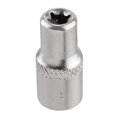 Головка Е-профиль E6 1/4'' RockForce RF LIGHT-52606