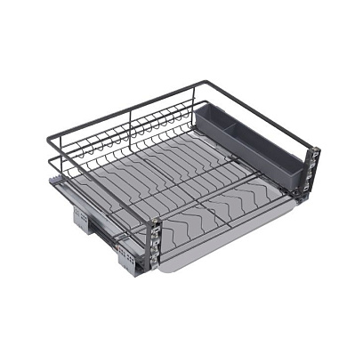 Выдвижная корзина-сушка 700 NORWIG, графит AKS 113285