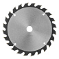 Пильный диск по дереву ф190 х 20 мм, 24 зубьев Denzel 733347