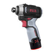 Винтоверт IMPACT аккум. Бесщёточный, 12В, 120Нм, 3 ск, HEX 1/4", 2 акб, ЗУ PIT PSD12K-120A/2