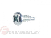 Саморез для лист. металла, цинк, со сверлом Starfix