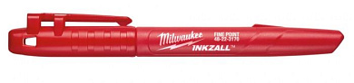 Маркер INKZALL THIN красный Milwaukee 48223170
