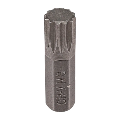 Бита Spline M8, 25 мм 1/4'' RockForce RF-1282508