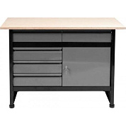 Стол для мастерской 5 ящиков 1160х600х840 мм Vorel 58455