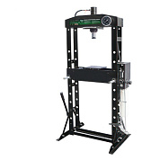 Пресс гидравлический с манометром напольный 20 т, RockForce RF-20030 BIG(дерев)