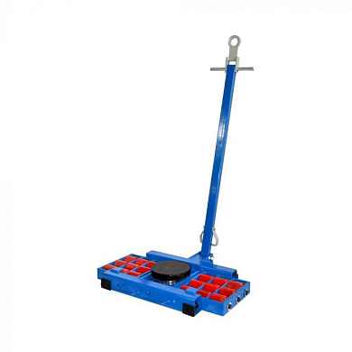 Роликовая платформа поворотная X18 г/п 18 т (с ручкой) TOR 1004001