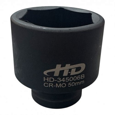 Головка торцевая ударная 3/4" 6гр. 50 мм L72 мм CrMo H-D HD-345006B