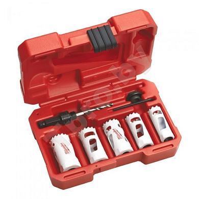 Набор коронок по дереву 9-32 мм Hole Dozer Holesaw Set (7 шт) Milwaukee (49224083)