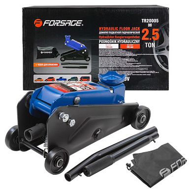 Домкрат подкатной гидравлический 2,5 т 135-395 мм Forsage F-TR20005DS