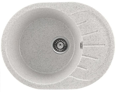 Мойка кухонная из мраморной крошки, серый, A03-19 Gerhans