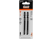 Пилка лобз. по дереву T144DP, 2 шт., пропил прямой, грубый, точный угловой рез GEPARD GP0631-13