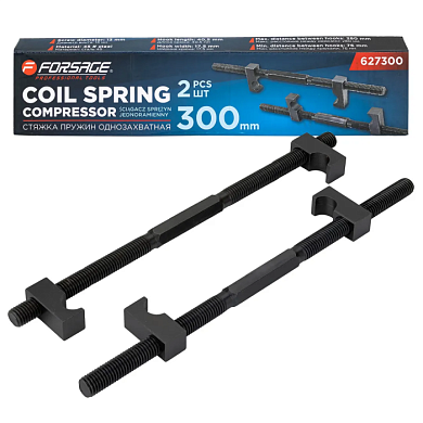Стяжка пружин однозахватная 300 мм, 2 шт Forsage F-627300